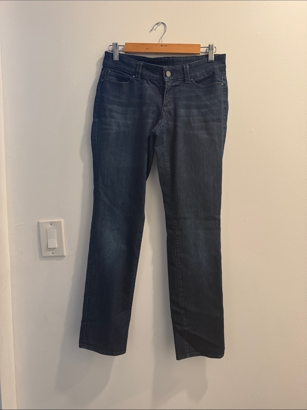 Dark Blue Women’s Straight-Leg Jeans